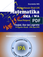 Download PembahasanSoalUN2012-PangkatAkarDanLogaritmabyDarmintoSN94054660 doc pdf