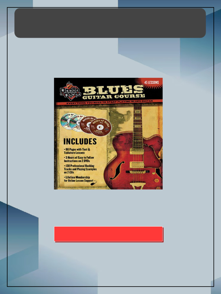 House of Blues Presents Blues Guitar Course John Mccarthy full | PDF ...