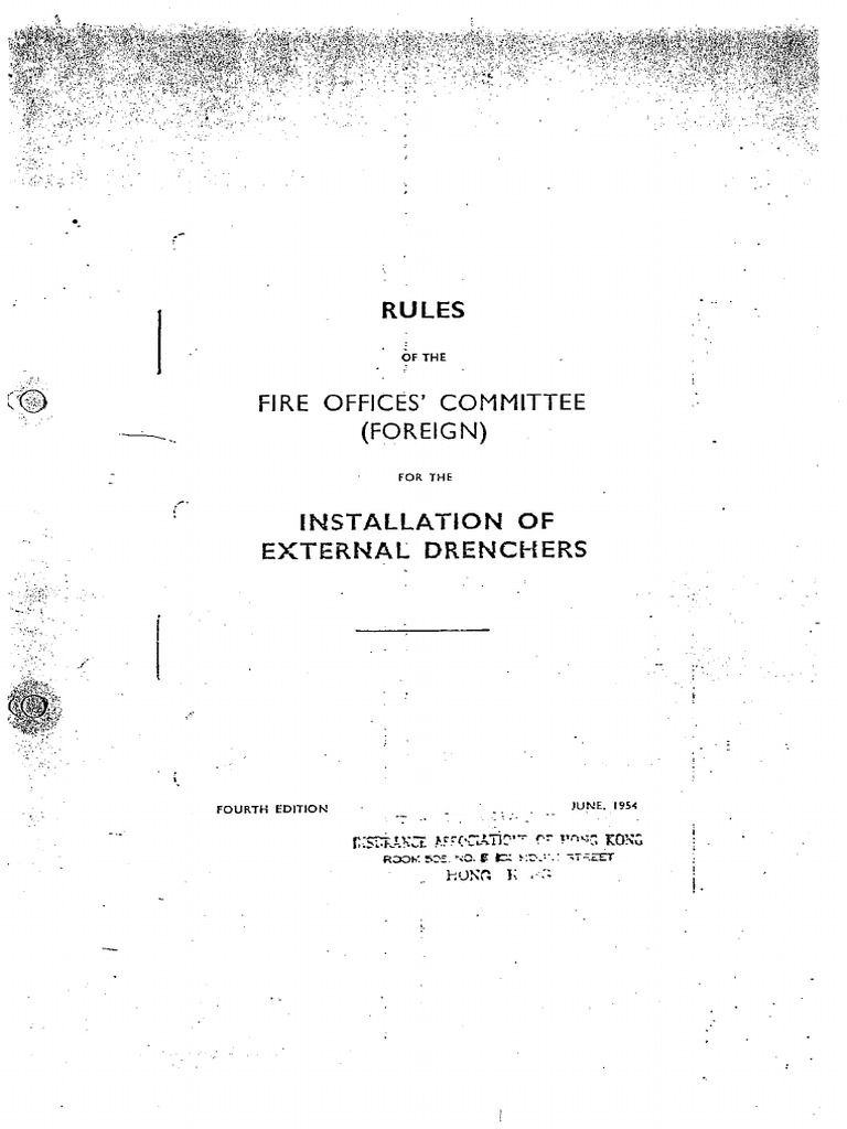 FOC Drencher Rule 4th Ed | PDF