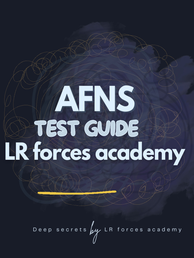 LR Forces Academy Test Guide | PDF