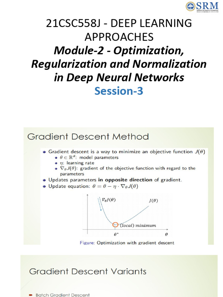 Deep Learning Optimization Techniques | PDF | Applied Mathematics ...