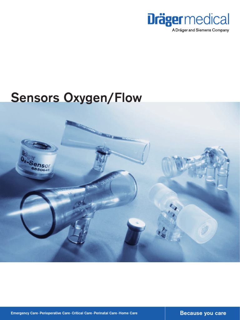 Oxygen and Flow Sensors Overview | PDF | Flow Measurement | Applied And ...