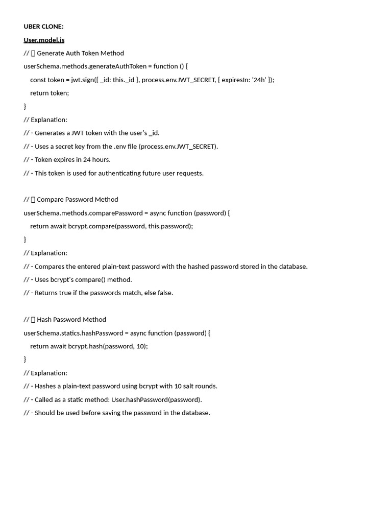 Django Uber Clone User Authentication | PDF