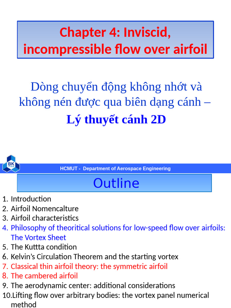 Airfoil Theory: Inviscid Flow Analysis | PDF | Airfoil | Lift (Force)