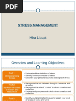 Stress Management Techniques Overview | PDF | Stress (Biology ...