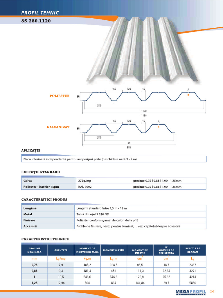 Profile Autoportante First Version | PDF