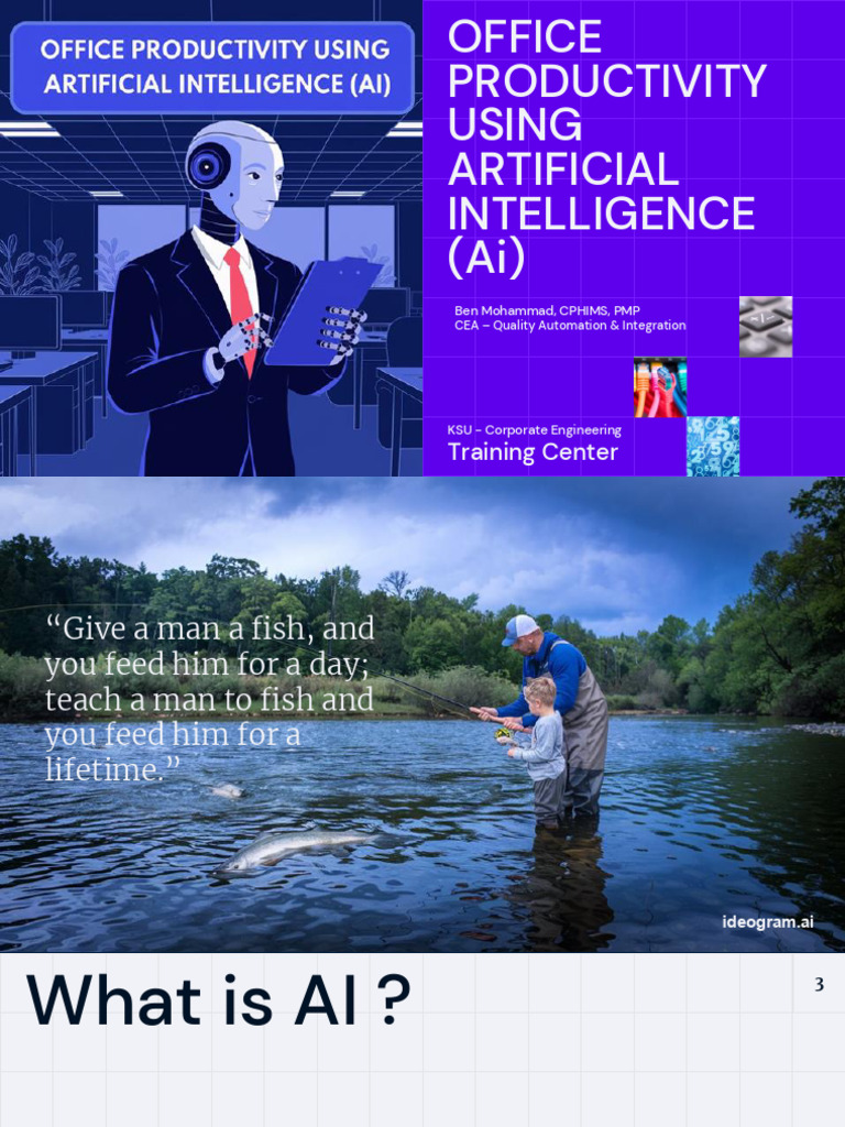 AI-Driven Office Productivity Training | PDF | Artificial Intelligence ...