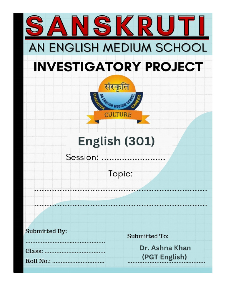 English Project | PDF