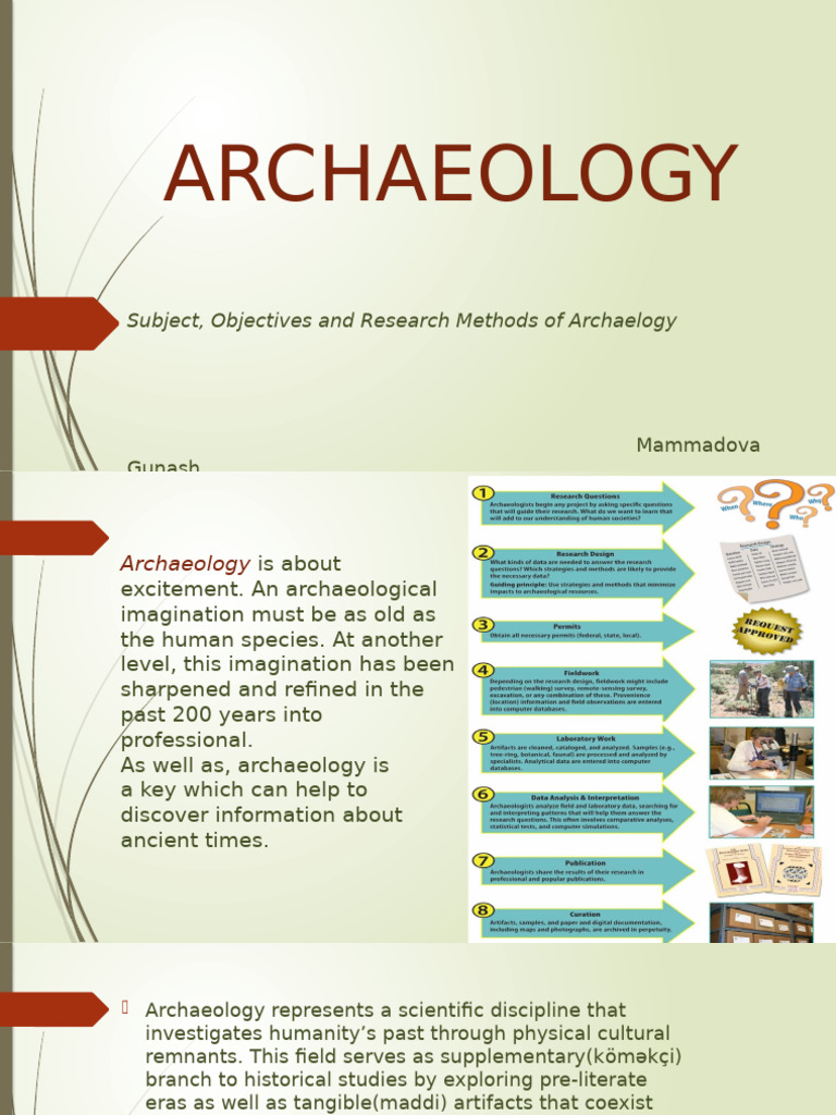 Archaeology 1 | PDF | Archaeology