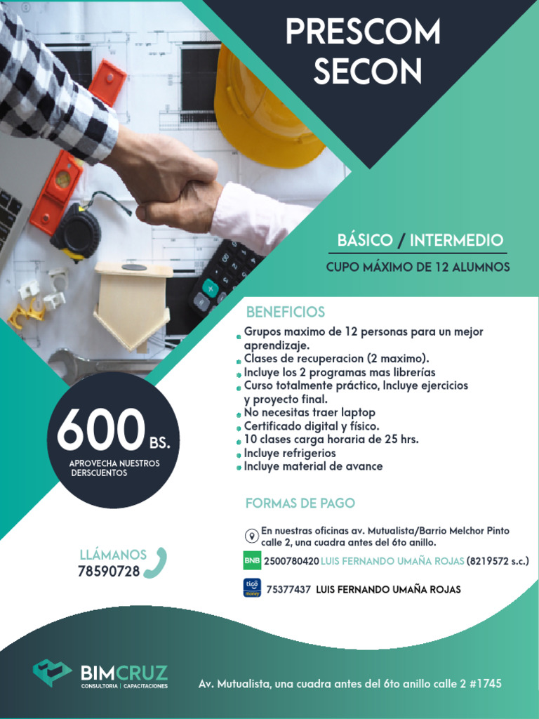 Contenido Prescom + Secon-1 | PDF | Software | Informática