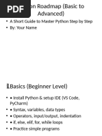 Complete Python Course: Beginner to Advanced | PDF