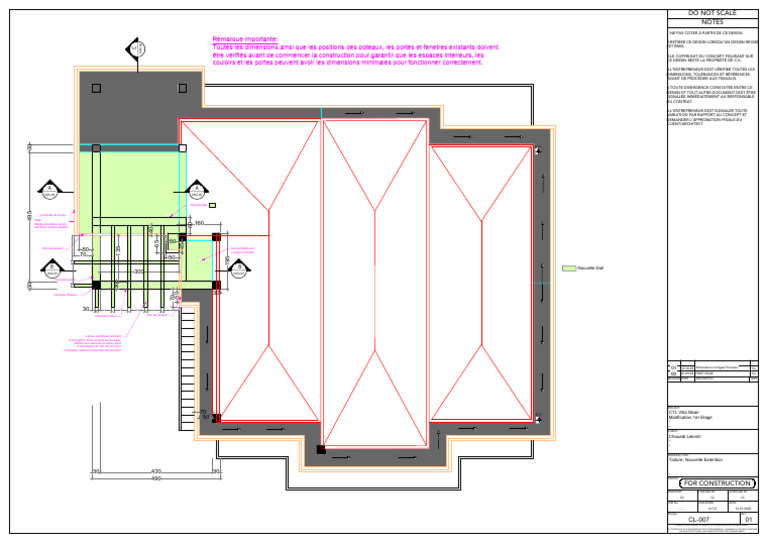Plans de construction pour toiture et terrasse | PDF | Ingénierie des ...