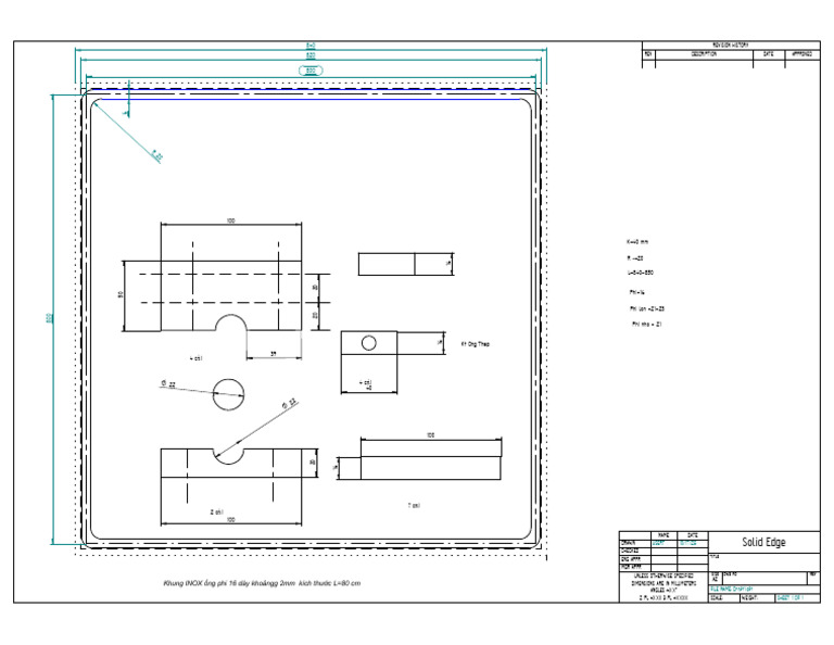 Technical Drawing Specifications A2 | PDF
