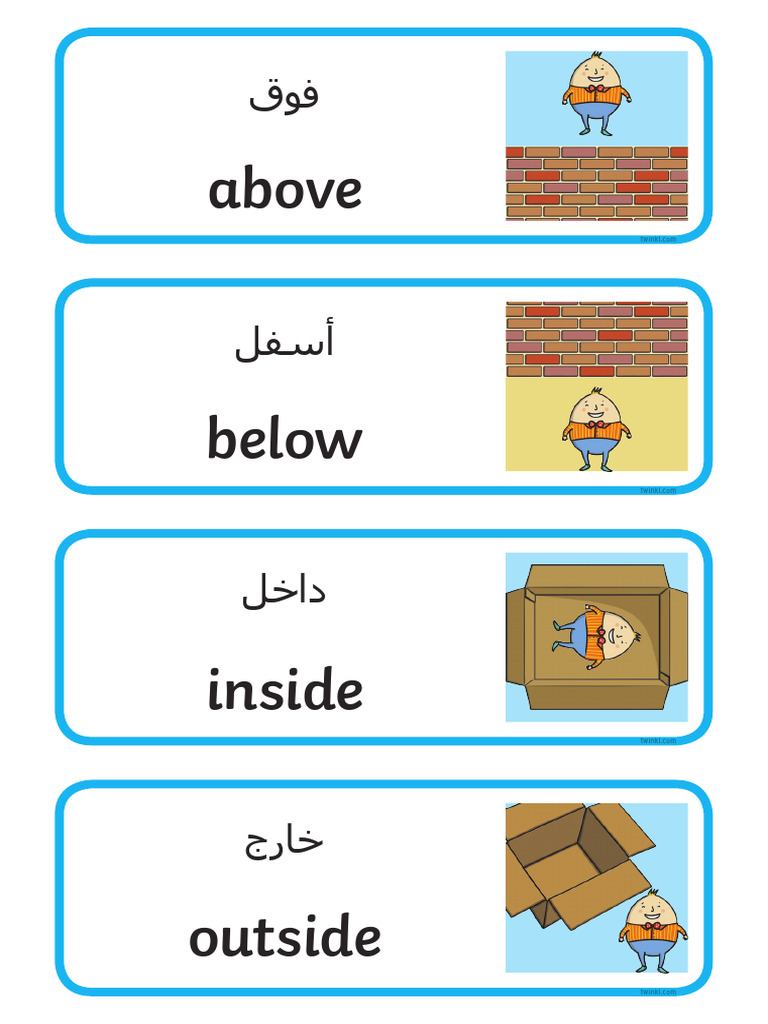 Spatial Prepositions Explained | PDF