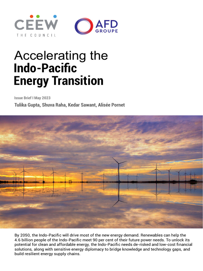 CEEW Research On Accelarating Indo Pacific Energy Transition | PDF ...