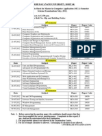 Revised Datesheet Mca