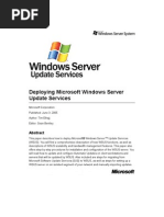 Download Deploying WSUS Server by Suvidya SN9406378 doc pdf