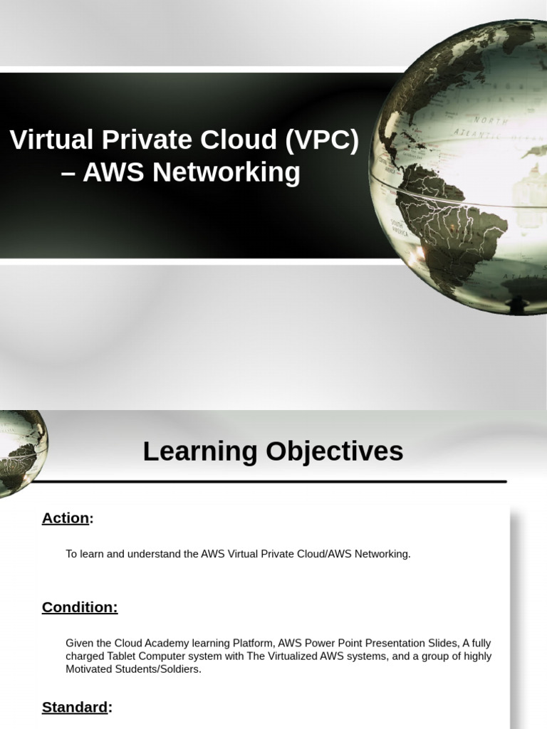 7 - Virtual Private Cloud (VPC) - AWS Networking v1.2.28.22 | PDF | Ip ...