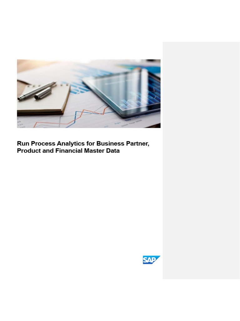 Material Master Data Process Analytics | PDF | Analytics | Information