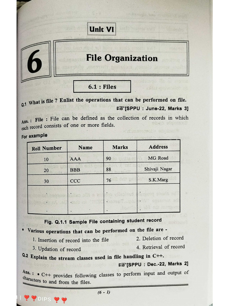 Decode Dsa Unit 6 | PDF