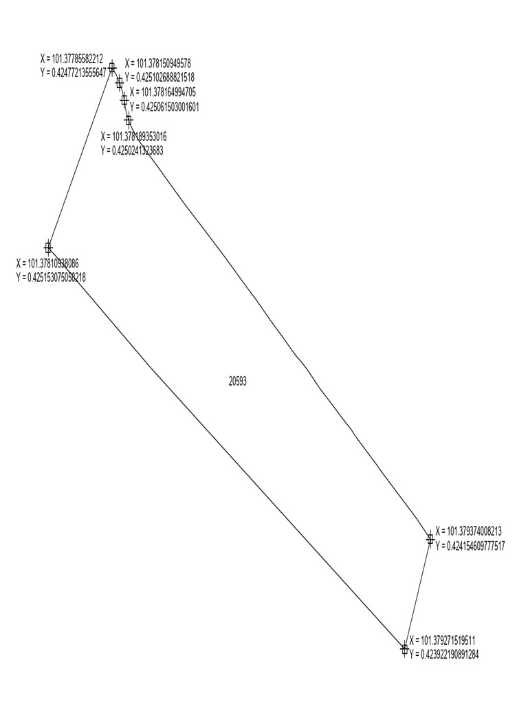Geospatial Coordinates Data Points | PDF