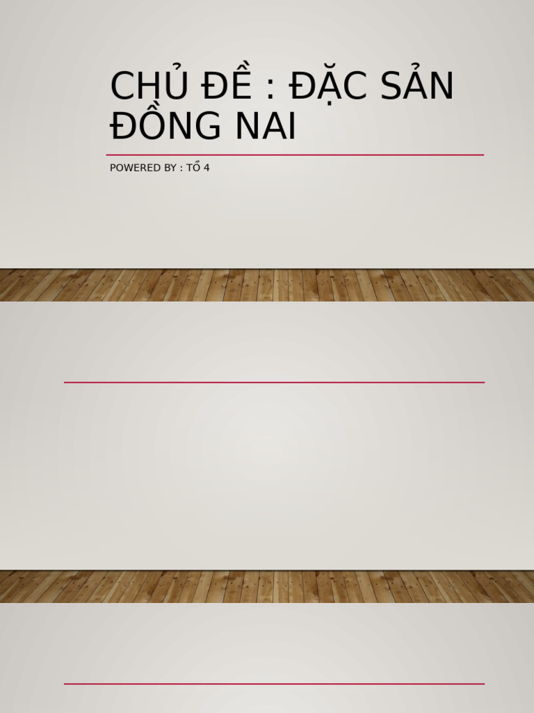 Bản Trình Bày | PDF