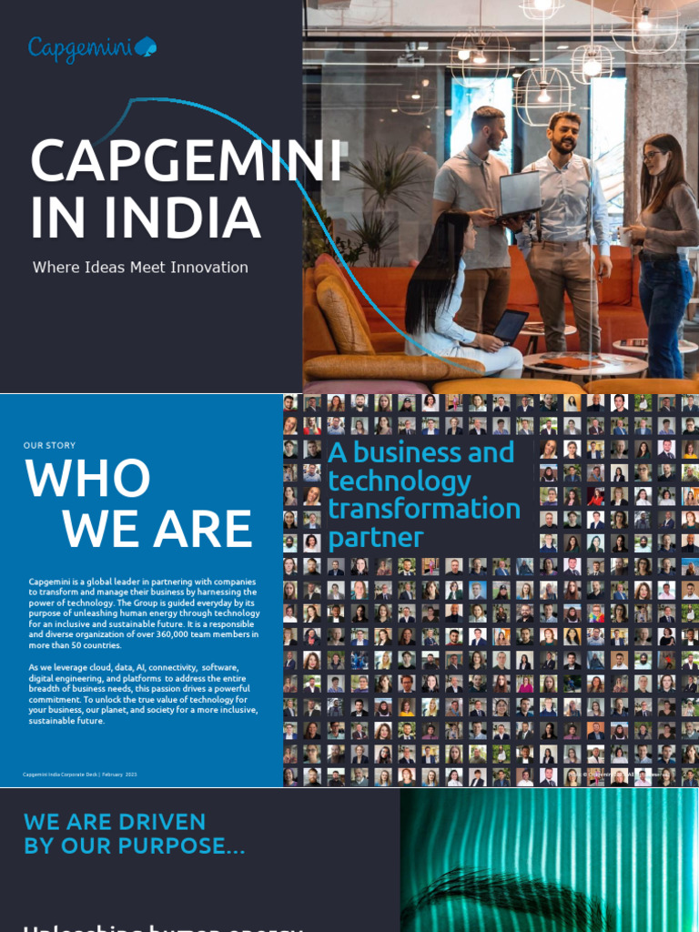 Capgemini India: Innovation & Growth Insights | PDF