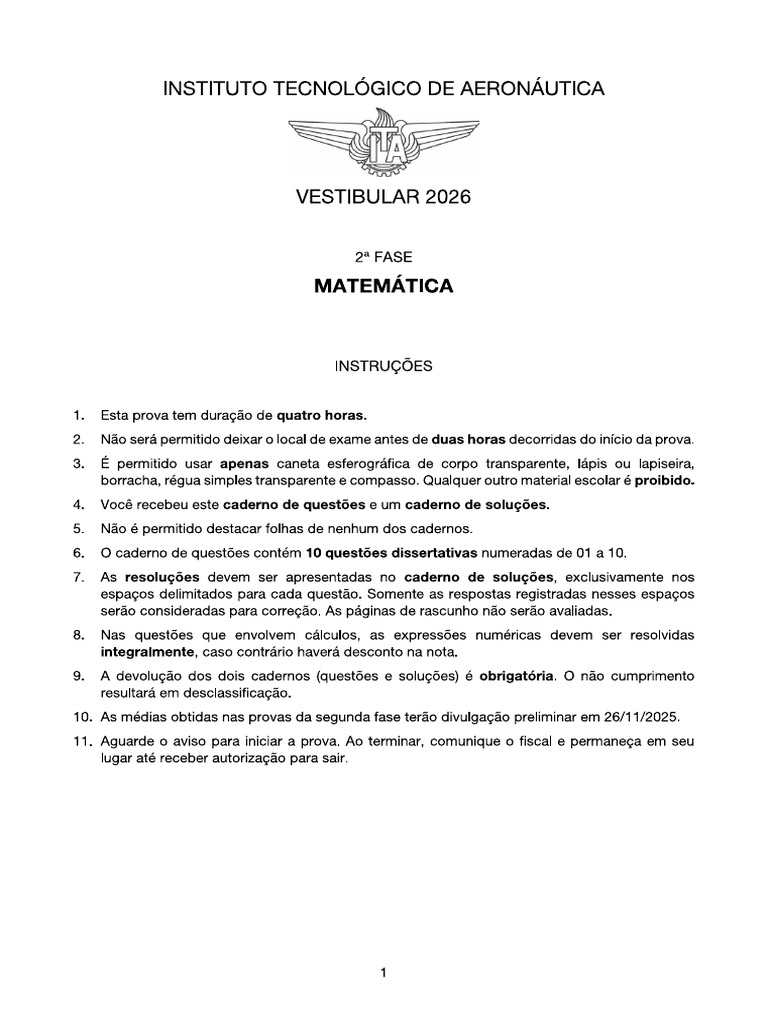 Matematica 2026 2f | PDF