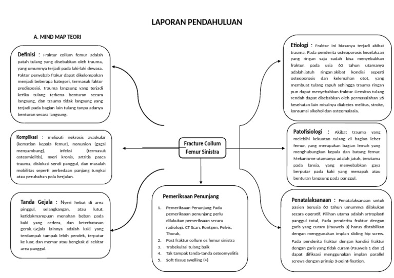 Fraktur Collum Femur: Penanganan dan Gejala | PDF
