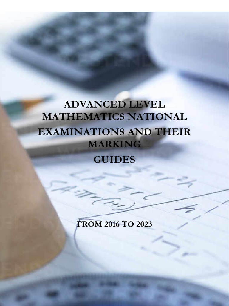 Advanced Level Mathematics Exams 2016-2023 | PDF | Mathematics | Geometry