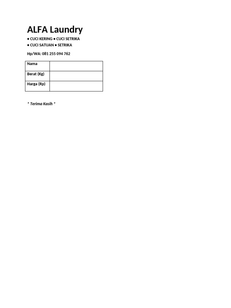 Nota Print | PDF