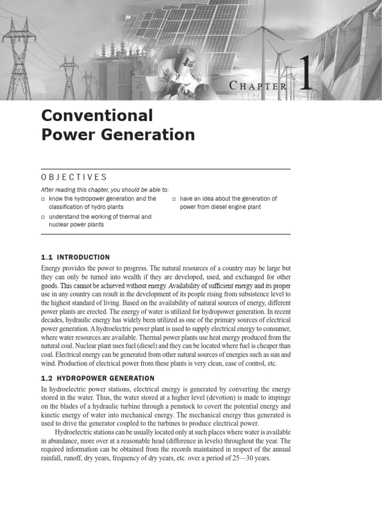 Hydropower Generation Overview | PDF | Boiler | Hydroelectricity