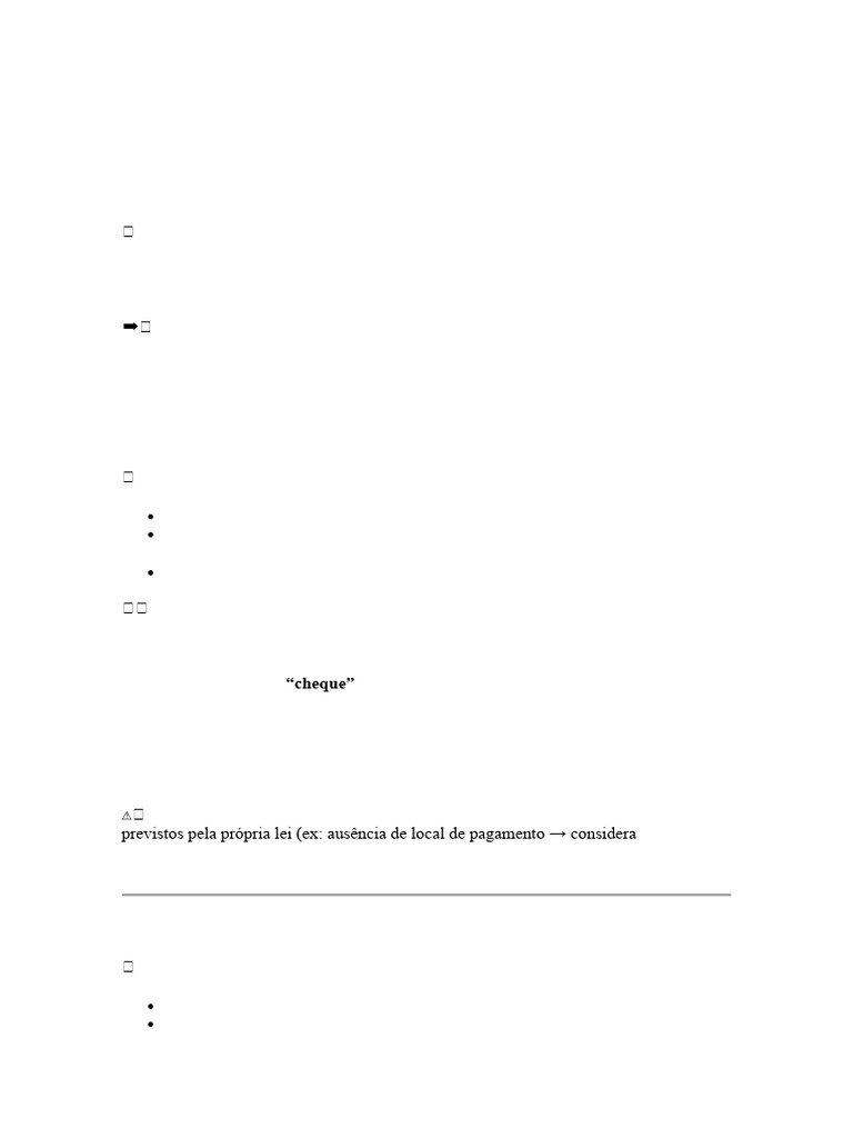 Tudo sobre Cheque: Conceitos e Tipos | PDF | Cheque (banco)