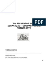 Equipamentos de Construção: Escavação, Compactação e Transporte