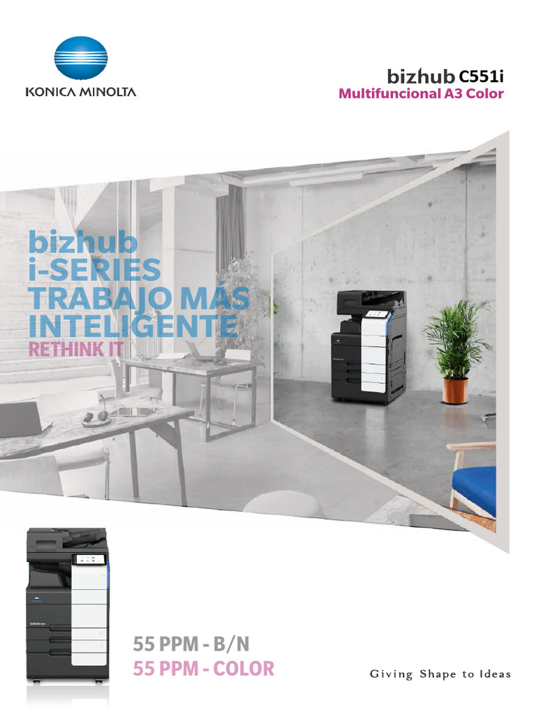Impresora Multifuncional A3 Konica Minolta | PDF | Impresora ...