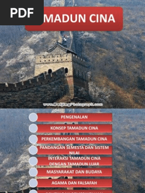 Bab 7 Tamadun Cina Pdf