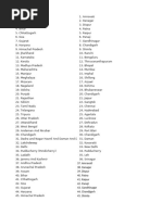 ISO Codes for Indian States | PDF