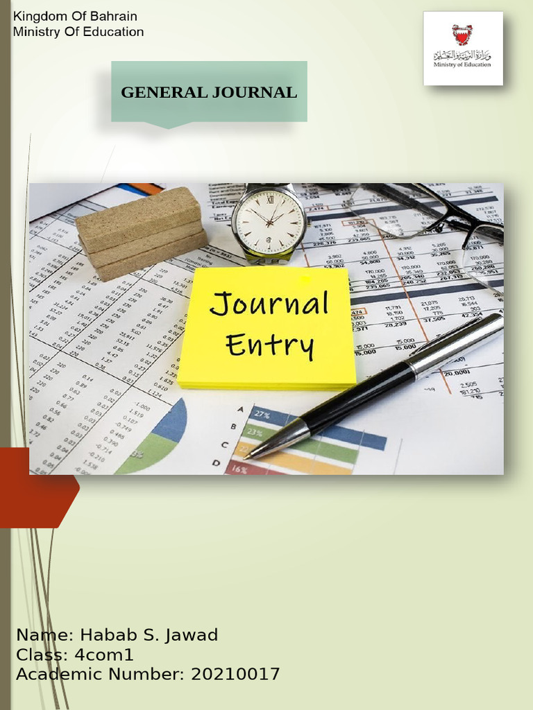 Understanding the General Journal in Accounting | PDF | Debits And ...
