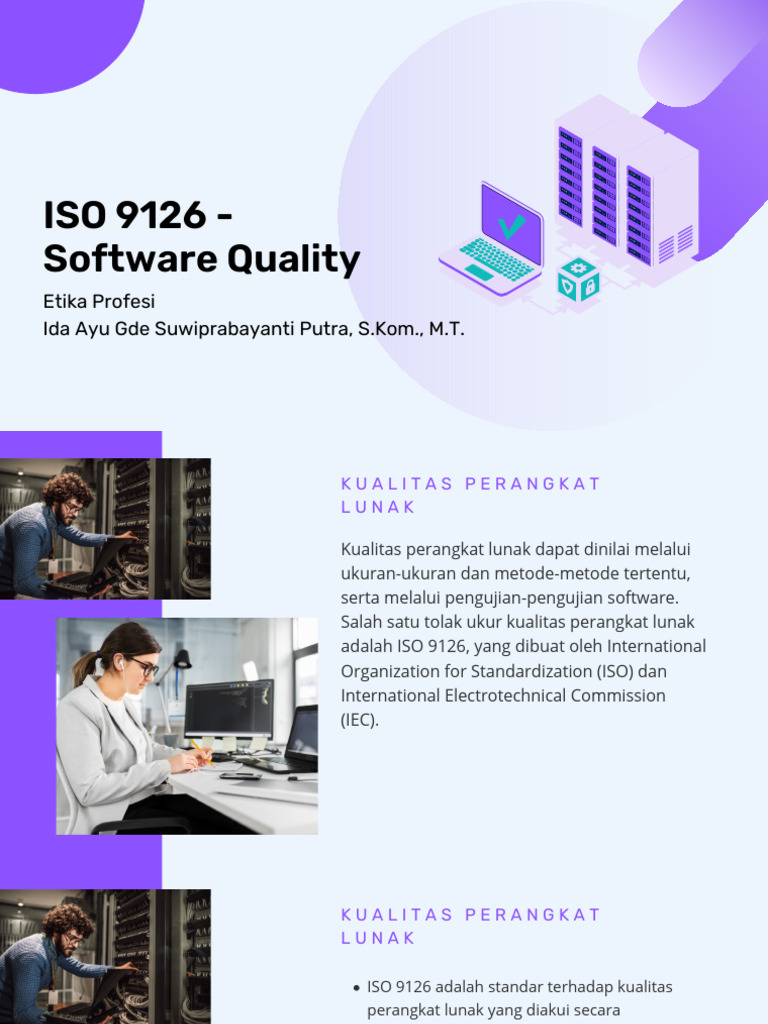 Pertemuan 10 - ISO 9126 Software Quality | PDF