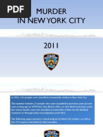 2011 Murder in NYC