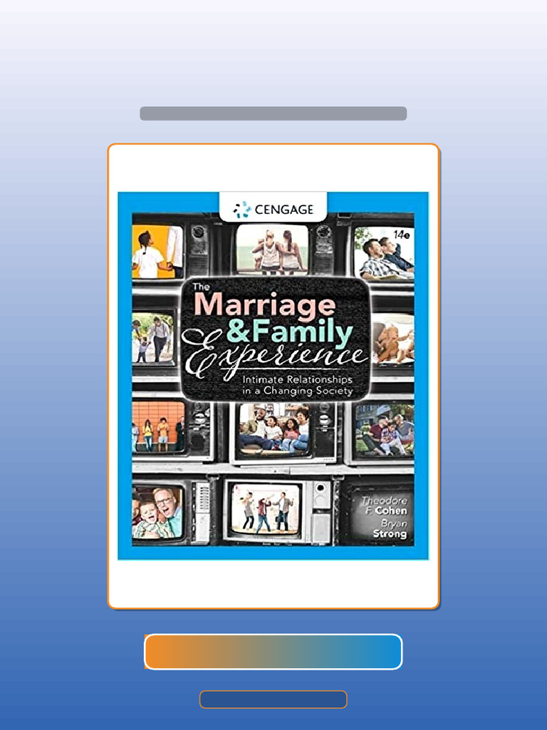 Ultimate Bundle The Marriage and Family Experience Intimate ...