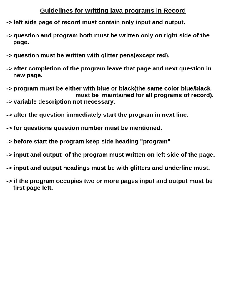 Java Prorams For Record - Part1 30082025 1756520004 | PDF | Software ...