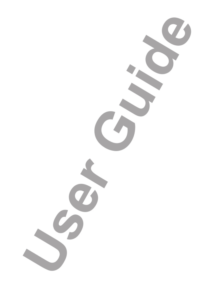 User Guide | PDF