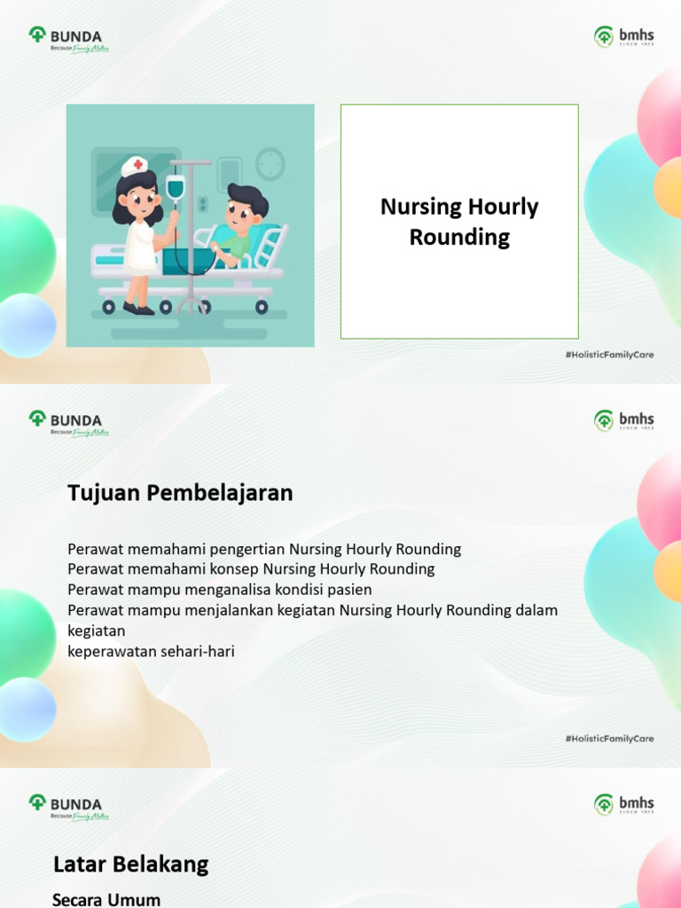 Pemahaman Nursing Hourly Rounding | PDF