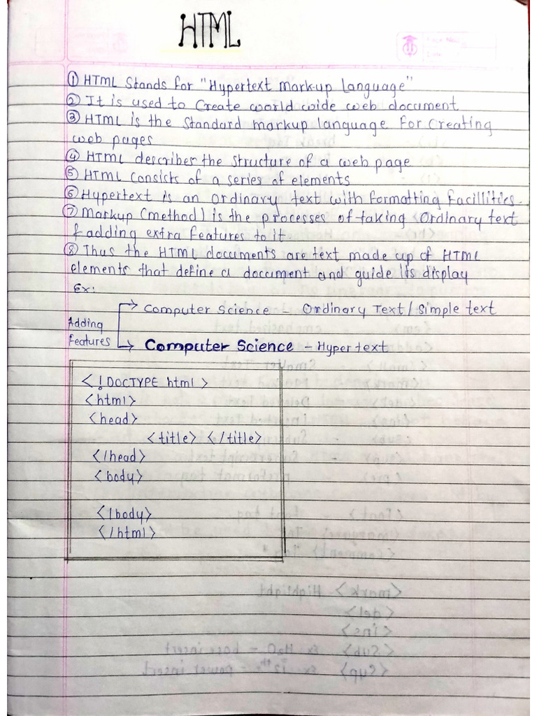 (Cs 1) CHPT HTML, C++,data Structure | PDF