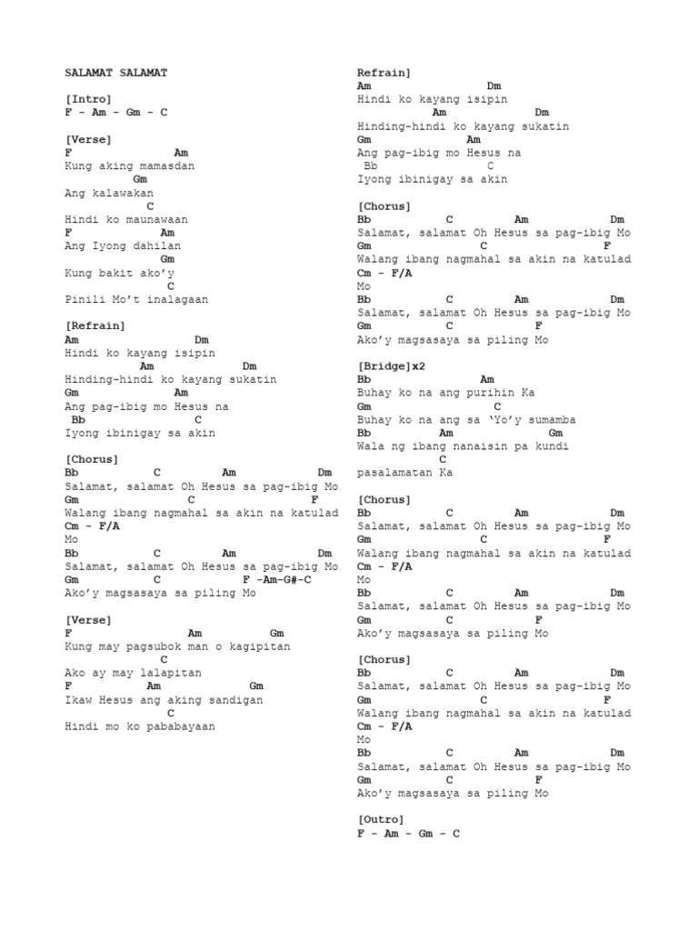 Chords and Sequence Final | PDF