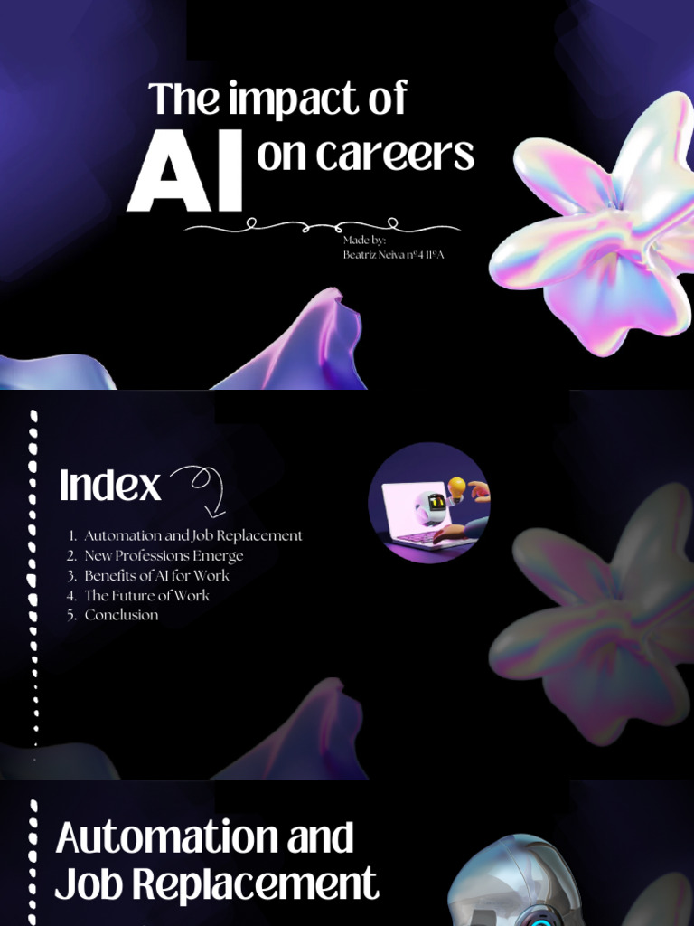 Black and Blue Modern Technology Presentation | PDF