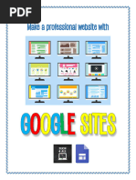 Google Sites: A Step-by-Step Guide | PDF | Page Layout | World Wide Web