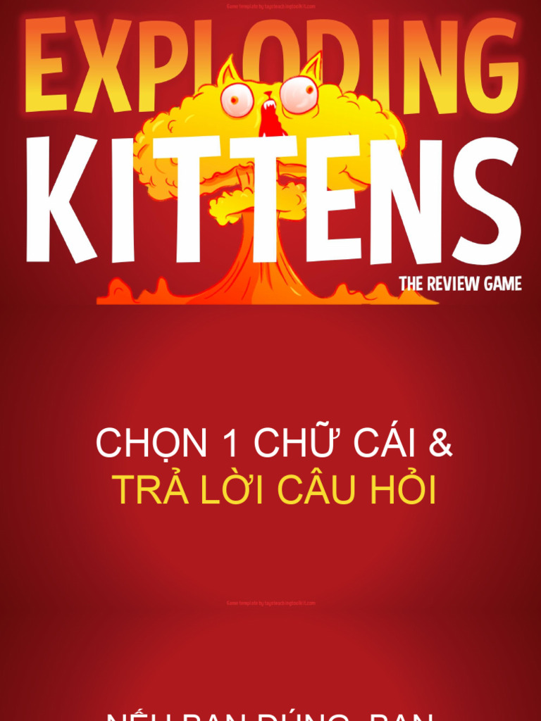 Exploding Kittens - The Review Game | PDF