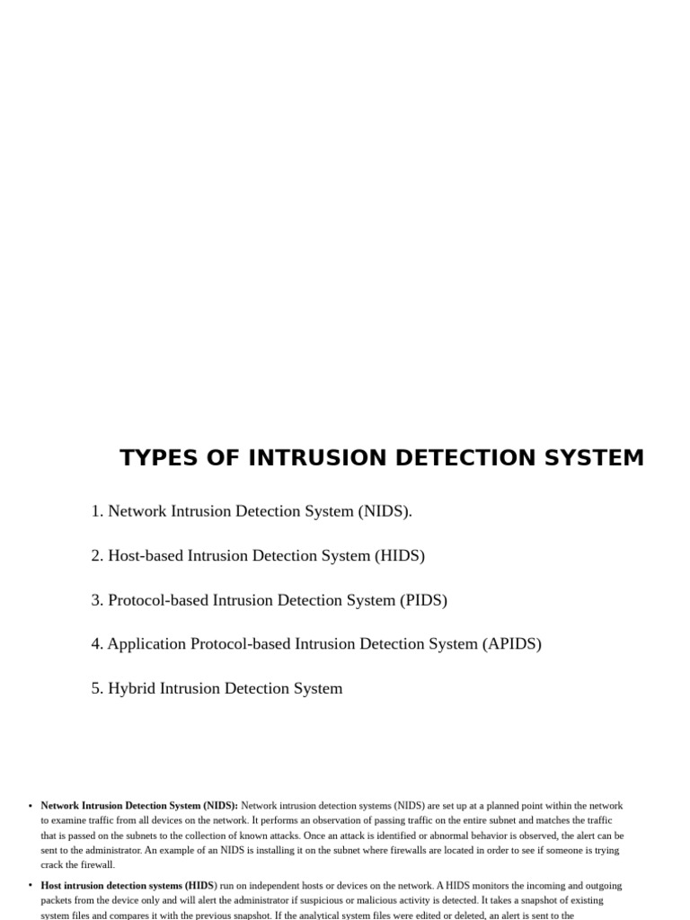 IDS PPT | PDF | Computer Network | Data Transmission